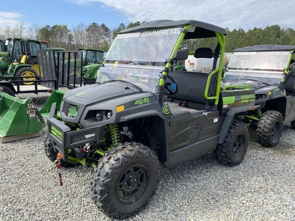 Greenworks CU800 turf utility vehicle; up to 75-mile claimed range