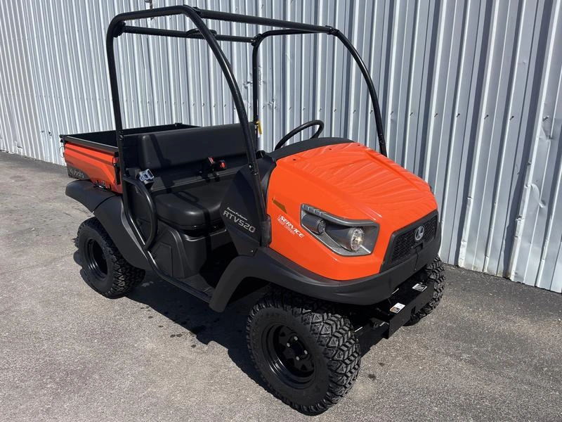 2025 Kubota RTV520 compact utility vehicle with steel cargo bed