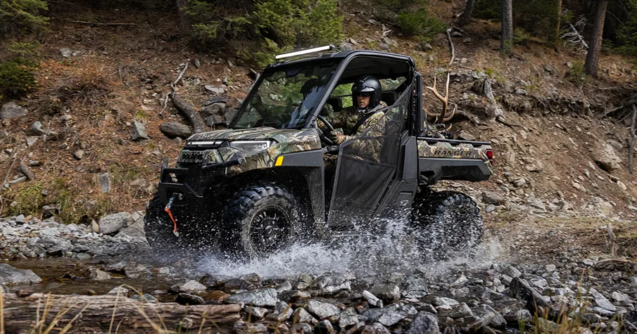 2025 Polaris RANGER XP Kinetic hauling tools; 2,500-lb tow work UTV