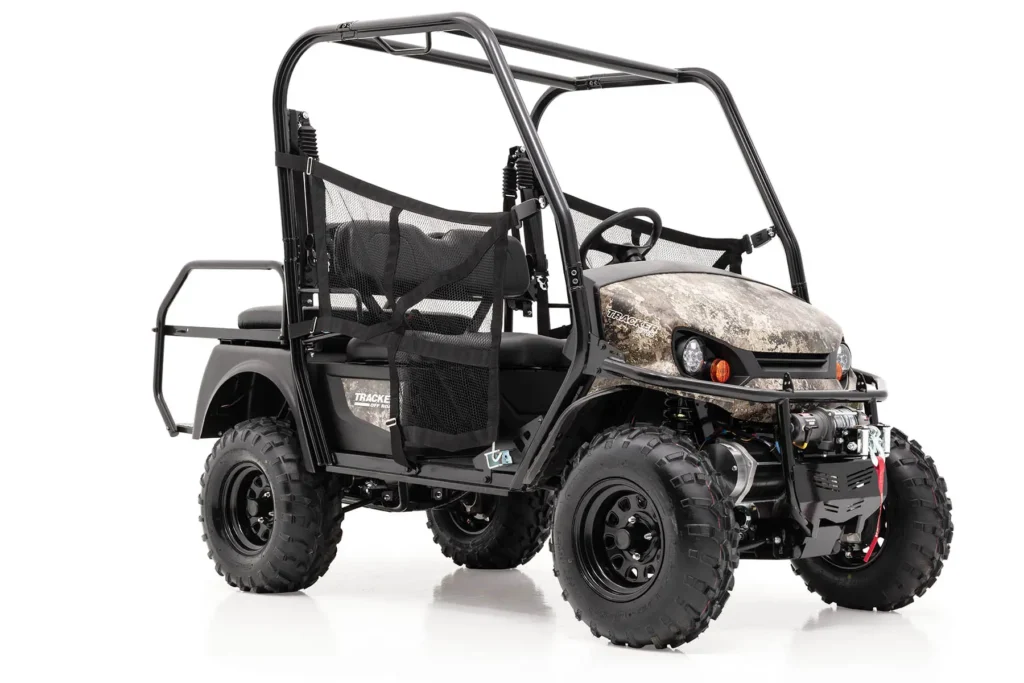2025 Polaris RANGER XP Kinetic working on a farm; best electric UTV