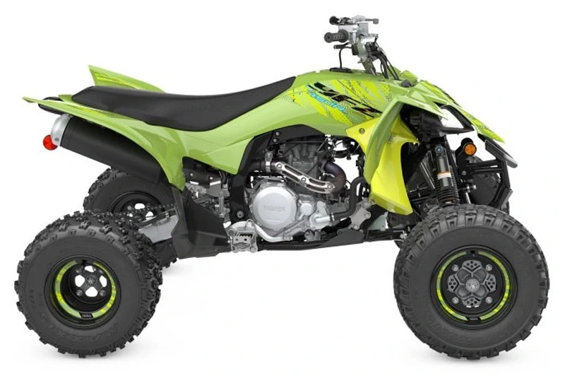 2026 Yamaha YFZ450R race quad with 5-speed manual on an MX track